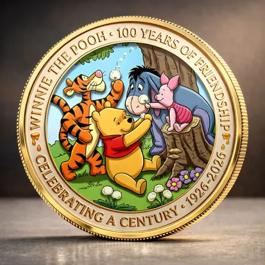 Discover Winnie-the-Pooh 100th Anniversary Commemorative Coin