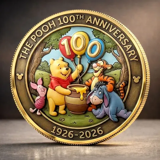Discover Winnie-the-Pooh 100th Anniversary Commemorative Coin –  038
