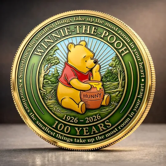 Discover Winnie-the-Pooh 100th Anniversary Commemorative Coin