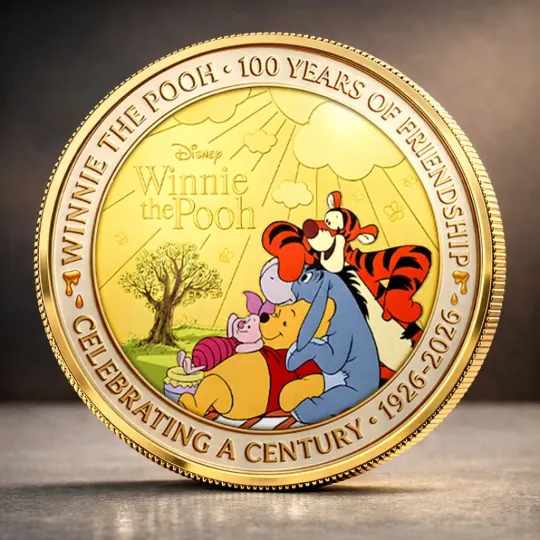 Discover Winnie-the-Pooh 100th Anniversary Commemorative Coin –  07
