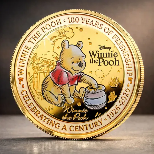 Discover Winnie-the-Pooh 100th Anniversary Commemorative Coin