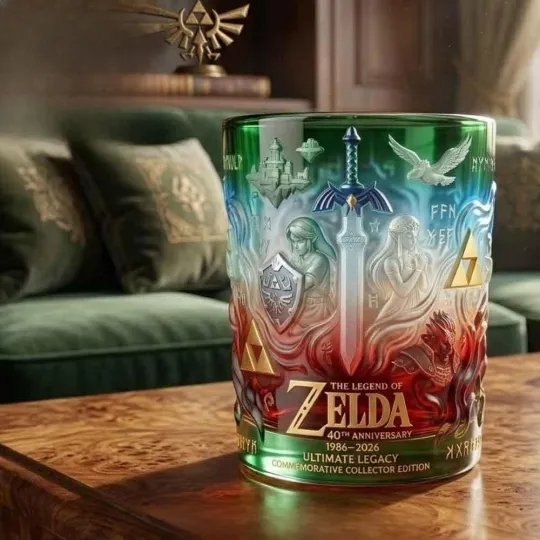 Discover [No box] The Legend of Zelda 40th Anniversary Whiskey Glass