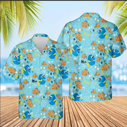 Discover Disney Hawaiian Dory Summer Cute Men Women Unisex