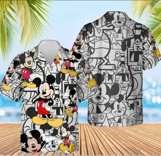 Discover Disney Mickey Mouse Men S Hawaiian Men Women Unisex