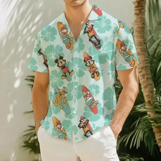 Discover Disney Hawaiian Shirt Funny Stitch Men Women Unisex