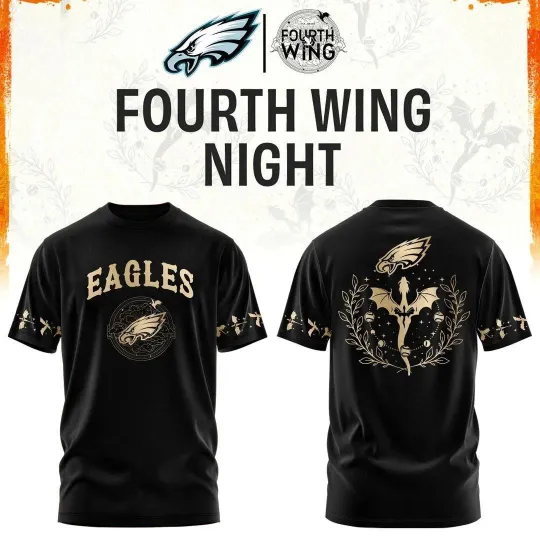 Discover Eagles Fourth Wings Night Edition Shirt