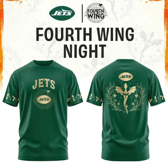 Discover Jets Fourth Wings Night Special Edition Tshirt