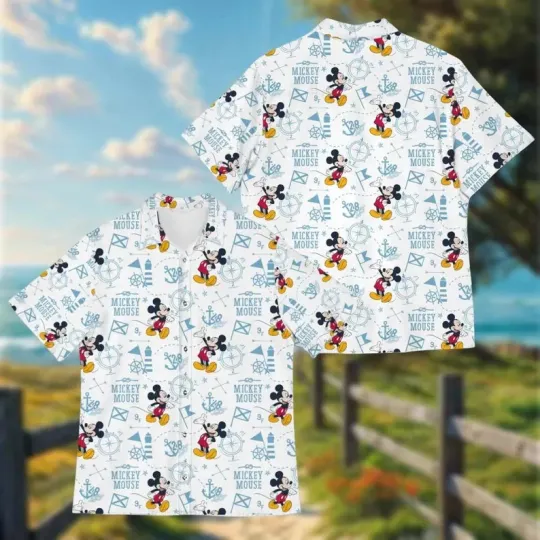 Discover Disney Hawaiian Funny Mickey Summer Cute Men Women Unisex