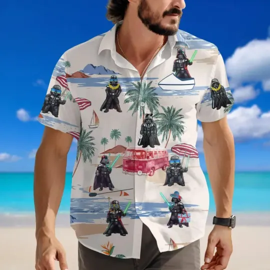 Discover Disney Hawaiian Funny Star Wars Summer Cute Men Women Unisex
