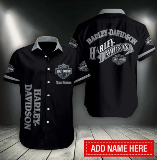 Discover Haarleyy Davidson 3D Printed Hawaiian Shirt S - 5XL