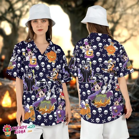 Discover Spooky Minnie Daisy Witch Maleficent Halloween Disney Aloha
