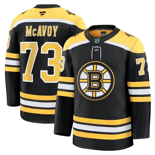 Discover Charlie McAvoy Boston Bruinss Home Premium Printed Jersey