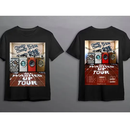 Discover Cheap Trick are All Washed Up Tour 2026 T-shirt