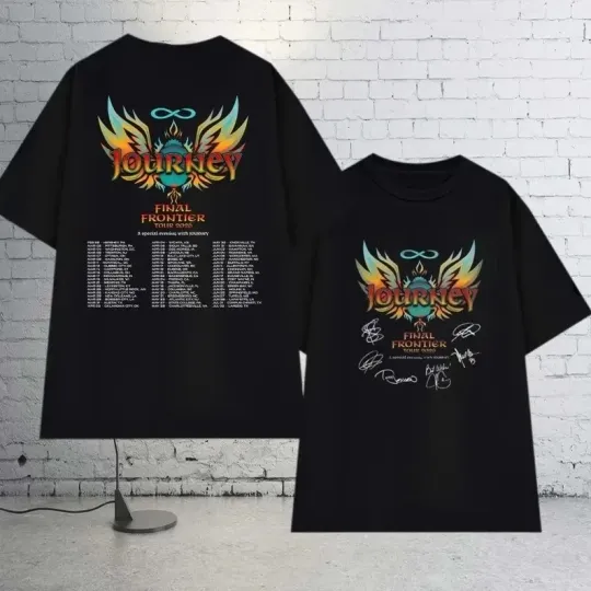 Discover 2026 Journey Final Frontier Tour T-Shirt