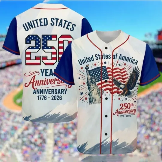 Discover America 250th Anniversary Baseball Classic - All Over Print Shirt