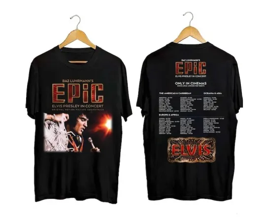 Discover Elvis Presley 2026 Concert Tour Shirt S-5XL