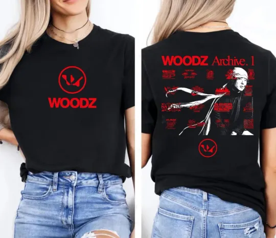 Discover WOODZ Archive 1 Tracklist Shirt, Woodz World Tour 2026 Shirt