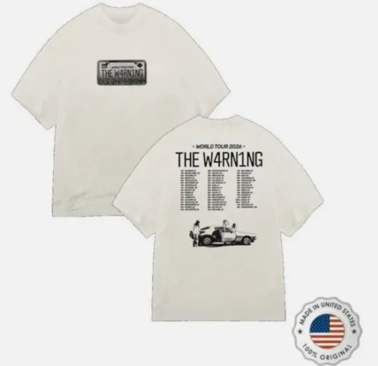 Discover The Warning Merch Shop Tw World Tour 2026 T-Shirt