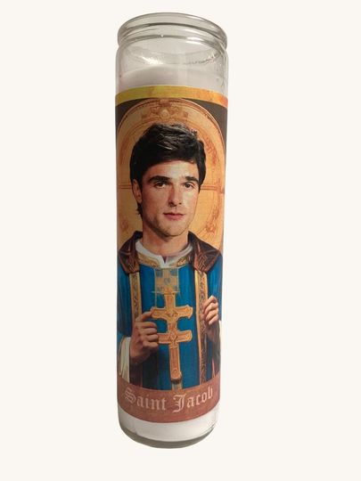 Jacob Elordi Prayer Candle - Pop Culture Saint Candle