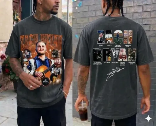 Discover Zach Bryan With Heaven On Tour 2026 T-Shirt AN67737