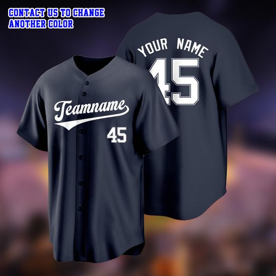 Discover Custom New York YK Baseball Jersey Personalized Softball Uniform Team Name Number Logo for Fan American Shirt Mother's Day