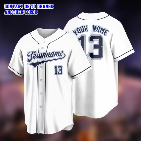 Discover Custom Te Baseball Jersey Personalized Softball Uniform Team Name Number Logo for Fan Shirt Mother's Day