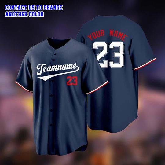 Discover Custom Minnesota Baseball Jersey Personalized Softball Uniform Team Name Number Logo for Fan American Shirt Mother's Day