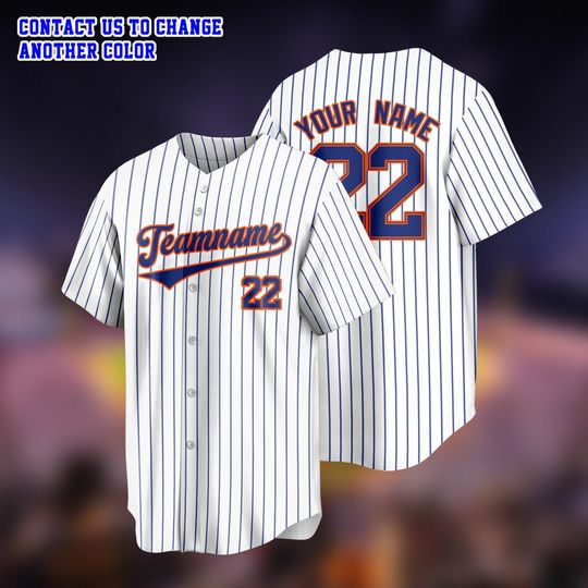 Discover Custom New York Baseball Jersey Personalized Softball Uniform Team Name Number Logo for Fan American Shirt Mother's Day