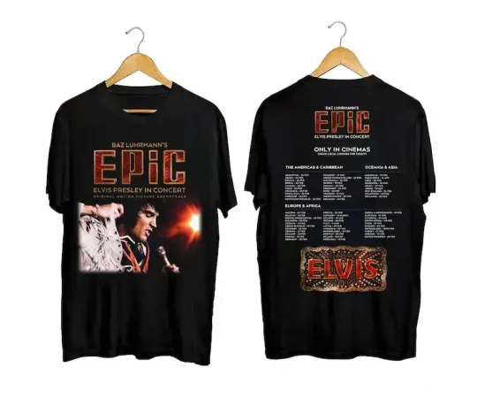 Elvis Presley 2026 Concert Tour Shirt, Vintage Elvis Graphic Tee AN67709