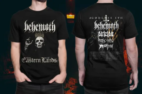 Discover Behemoth Band Tour 2026 Schedule Dates T-Shirt