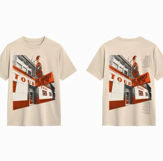 Rise Against Announce Fall U.S. Tour 2026 Hoodie Or T shirt