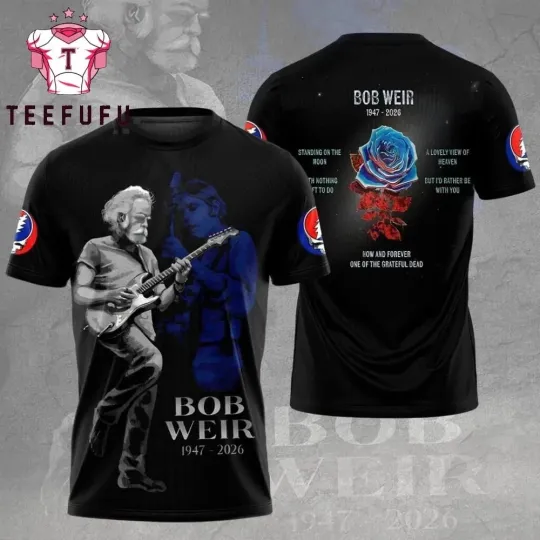 Bob Weir Grateful Timeless Rock 3D Shirt All Size AOP Shirt