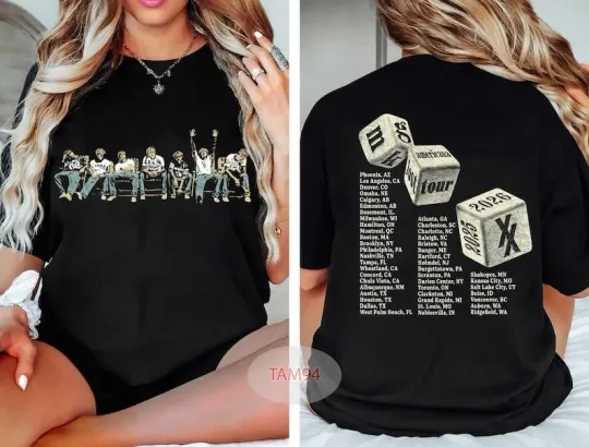 Elvis Presley In Concert 2026 Shirt Epic Tour 2-Sided Unisex Tee