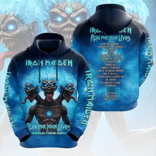 Discover Maiden 2026 World Tour Hoodie
