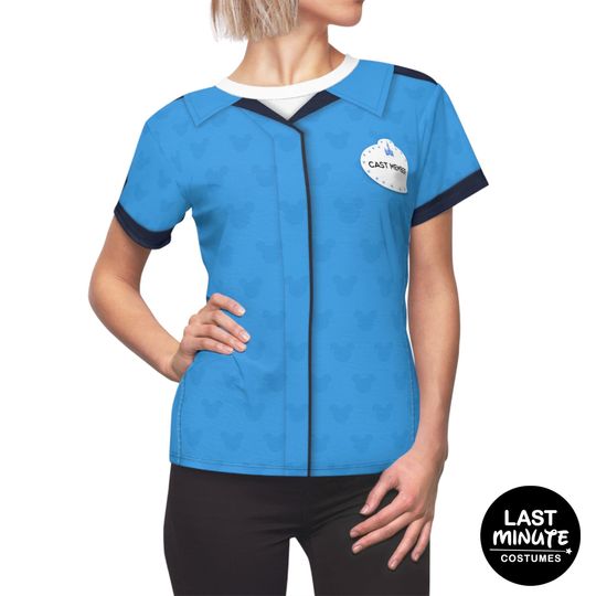Discover Character Attendant Cast Member Women Shirt, Walt Disney World Costume, Cast Member Merch Costume, Disneyland Costume, Womens Disney Shirts