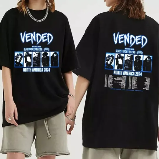 Discover Vended North America Tour 2024 Poster T-Shirt