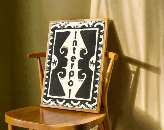 Discover Interpol Coachellla Night 1 Event On April 11 2026 Home Decor Poster