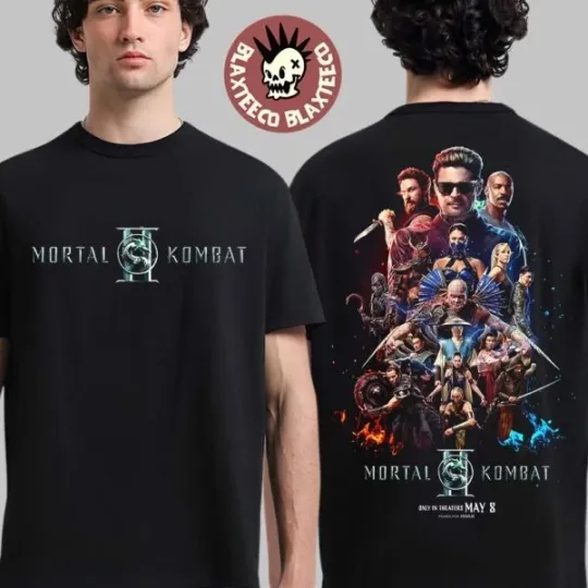 Discover Mortal Kombat II Movie Poster Only In Theaters On May 8 2026 Two Sided