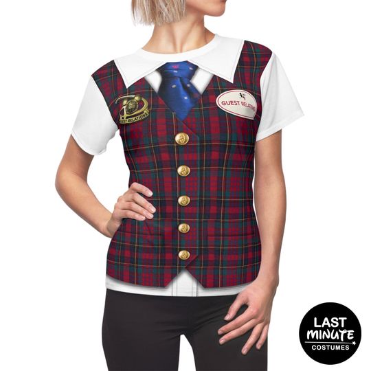 Disney Guest Relations Outfit Women Shirt, Disney Costume, Disney Cast Member Costume, Magic Kingdom Shirts, Walt Disney World Costume