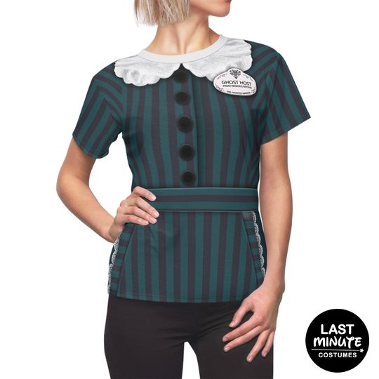 Haunted Mansion Maid Women's Shirt, Haunted Mansion Costume, Maid Costume, Disney Shirts for Women, Disney Halloween Costume, Disney Costume