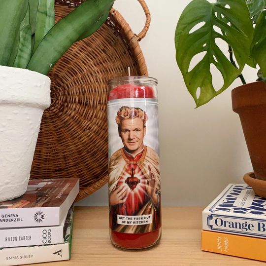 Saint Gordon Prayer Candle: Scented Vegan Soy Wax