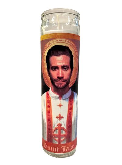 Discover Jake Gyllenhaal Prayer Candle - Pop Culture Saint Candle