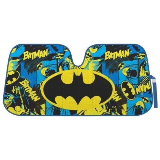 Reversible Car Sun Shade with Classic Batman Design