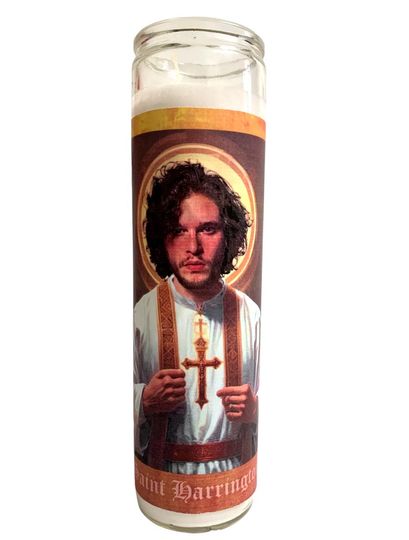 Discover Kit Harrington Prayer Candle - Pop Culture Saint Candle
