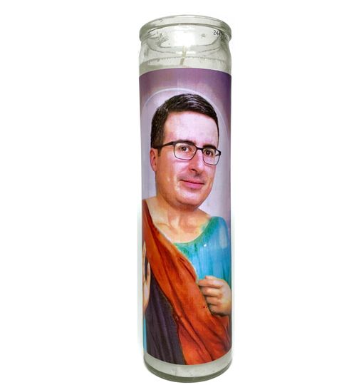 John Oliver Prayer Candle - Pop Culture Saint Candle