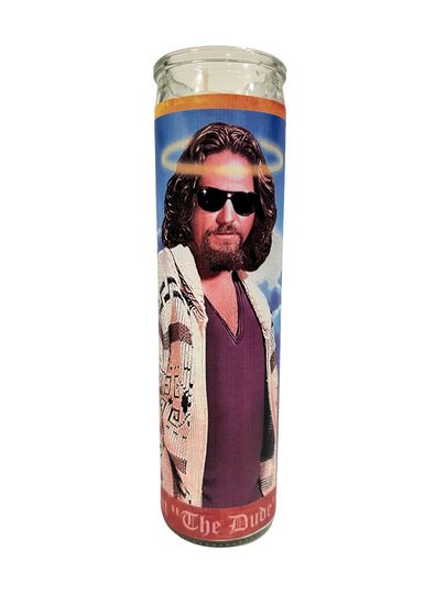 The Dude Prayer Candle - Pop Culture Saint Candle
