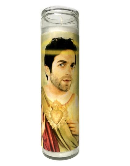Discover BJ Novak Prayer Candle - Pop Culture Saint Candle