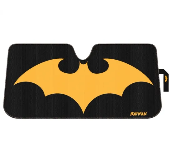 Discover Batman Logo Car Windshield Sunshade Black