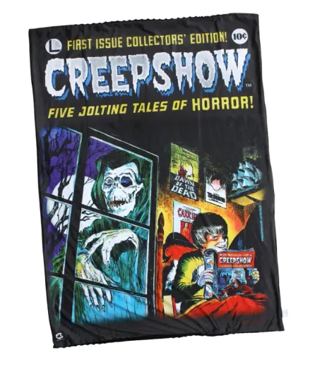 Discover Creepy Co Creepshow Comic Book Fleece Blanket Halloween Horror