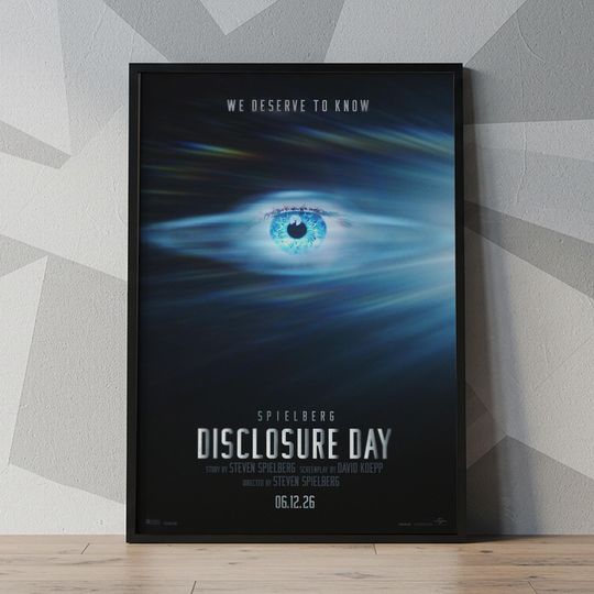 Discover Disclosure Day (2026) Movie Poster| Wall Art| Poster Unframed| Cover Poster